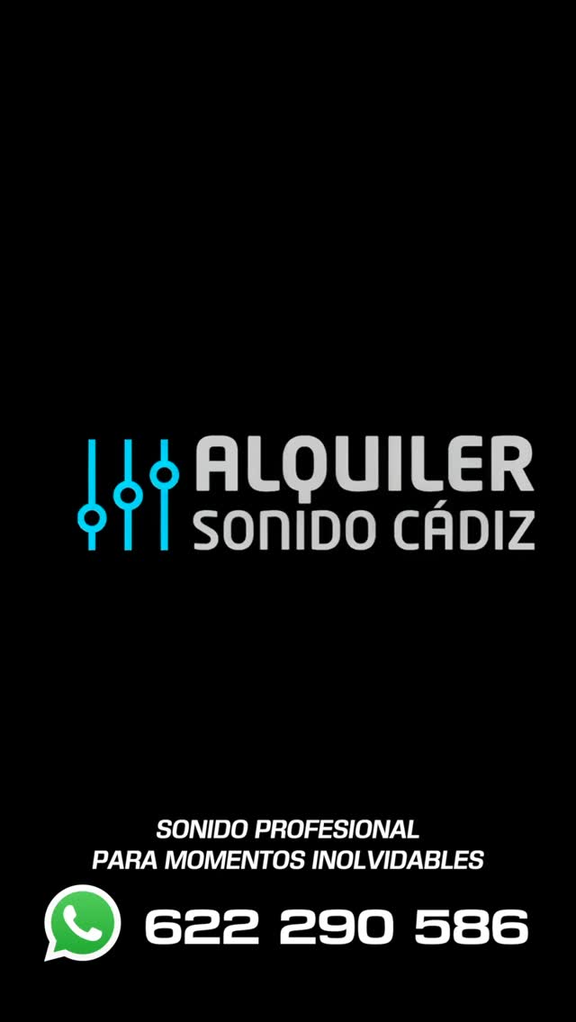 🔊✨ Que tu evento suene a lo grande ✨🎶

En AlquilerSonidoCádiz.com llevamos el mejor sonido profesional a tu boda, concierto, festival o conferencia.
🎛️ Mesas digitales de última generación
🎤 Microfonía profesional
🔊 Altavoces de alta potencia
💡 Montaje rápido y seguro

📍 Cádiz y toda Andalucía
👉 Porque un evento se vive más cuando suena perfecto.

📲 Reserva ahora en www.alquilersonidocadiz.com

#AlquilerSonidoCádiz #SonidoProfesional #Eventos #Conciertos #Festivales #Bodas