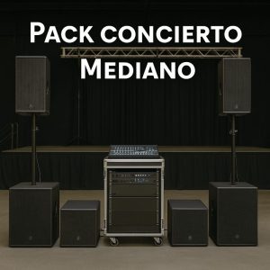 Pack Concierto Mediano